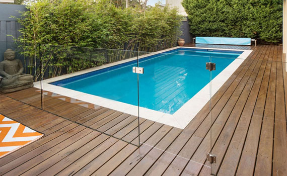 What We do - Glass replacement photo of Swimming Pool. DnD Glass and Glazing Services