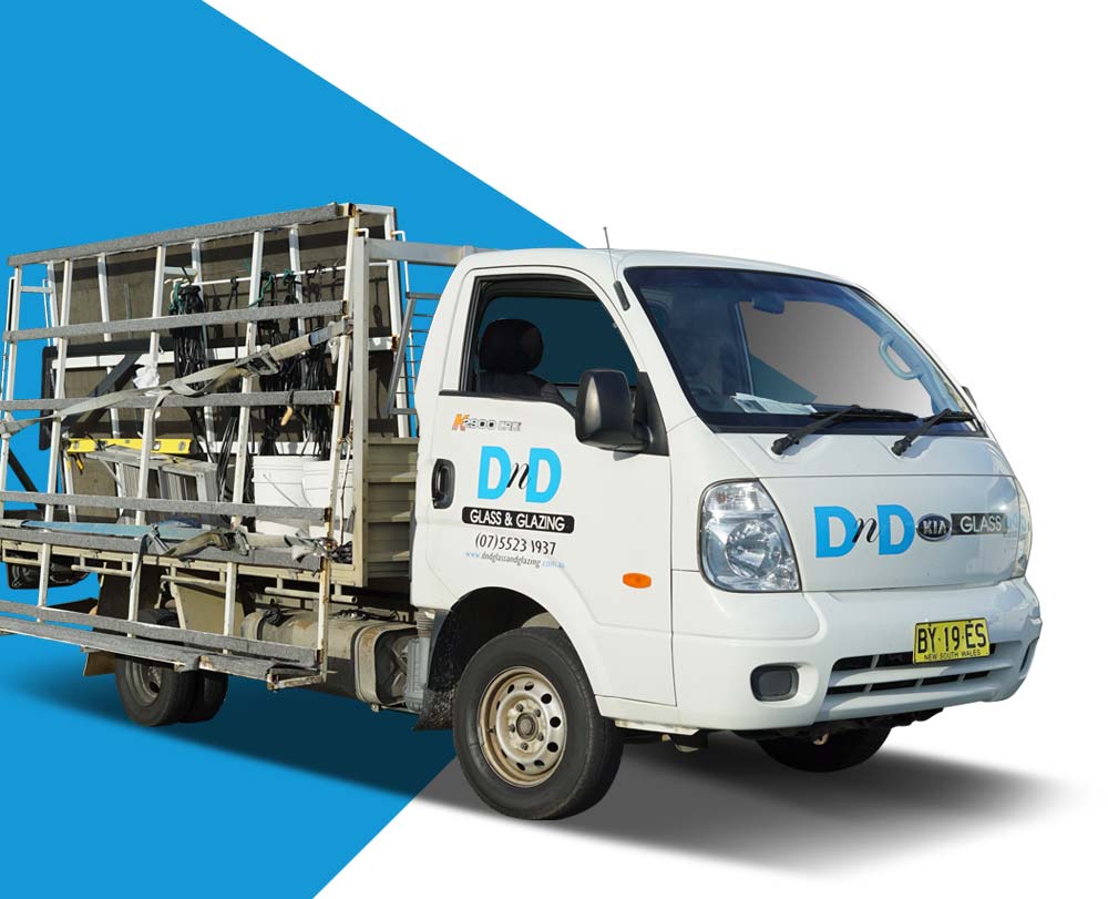 DnD Glass Glazing Truck - Tweed Heads South Glass Install Repairs
